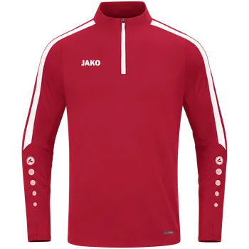 Pánská mikina JAKO Power Zip Top červená UK 164