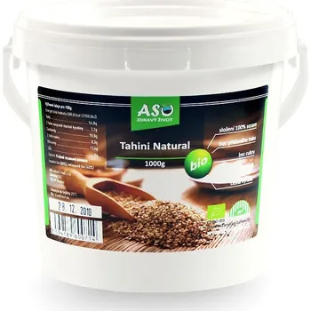 ASO - Zdravý život Tahini natural BIO Hmotnost: 1kg