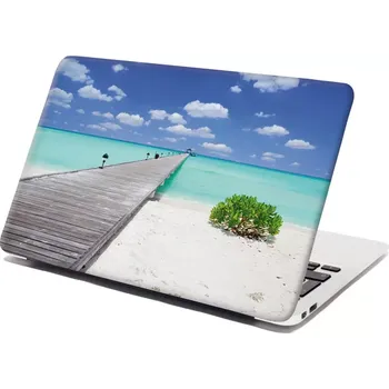 samolepka Sablio Samolepka na notebook Molo na pláži - 29x20 cm