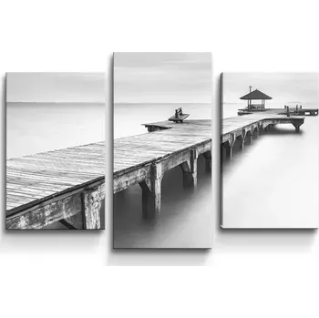 Obraz Sablio Obraz - 3-dílný Molo 2 - 75x50 cm