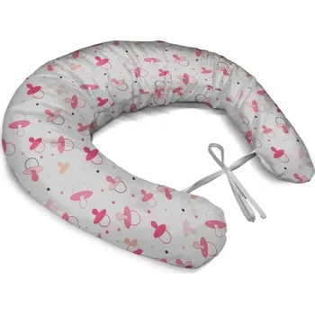 Polštář Sablio Těhotenský polštář Dudlíky a puntíky