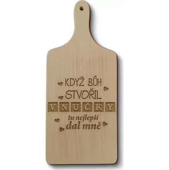 Kuchyňské prkénko Sablio Prkénko Když Bůh stvořil vnučky