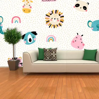 Tapeta Sablio Tapeta Hroch, zebra a slunce - 125x75 cm