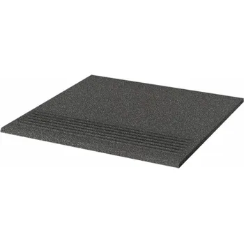 Dlažba Rako Taurus granit schodovka černá 30x30 (TCA34069)