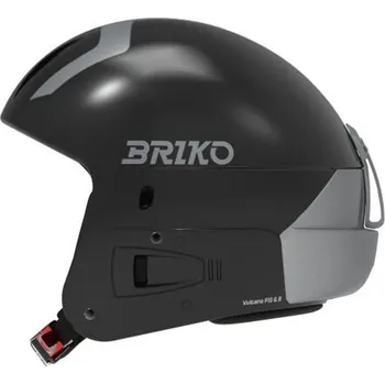 Cyklistické kalhoty Lyžařská helma Briko VULCANO FIS 6.8 EPP-SHINY BLACK SILVER-helma