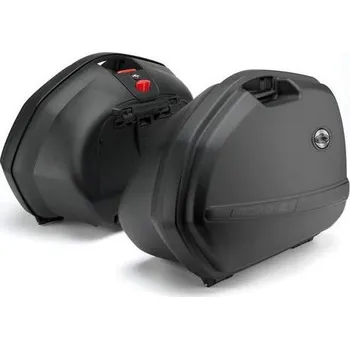 Zavazadlo na motocykl MONOKEY Boční kufr K33N - 33l, KAPPA (černé, kompozit) *jeden kus