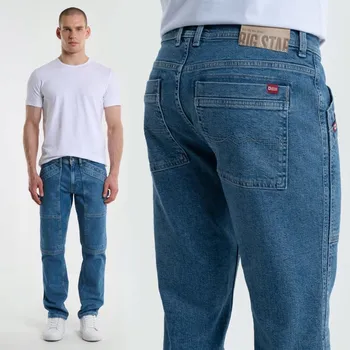 Pánské džíny BIG STAR PÁNSKÉ DŽÍNY S NAŠITÝMI KAPSY RIKUS 109 W31 L34