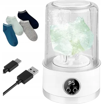 Bezpečnostní kamera PRZENOŚNA MINI PRALKA 1L ULTRASONICKÁ BEZDRÁTOVÁ USB PRO CESTOVÁNÍ I DOMÁCNOST