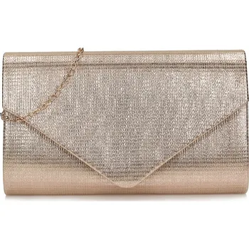 Kabelka psaníčko Toscanio , eko kůže zlatá