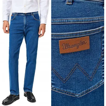 Pánské džíny Wrangler TEXAS W34 L36 Pánské džíny rovného střihu