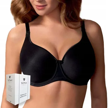 Podprsenka Vyztužená podprsenka Vb-220 Vena černá 80F