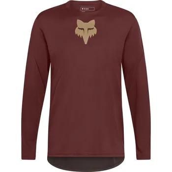 cyklistický dres Dres - FOX Ranger Ls Fox Head 2025 - Rust S