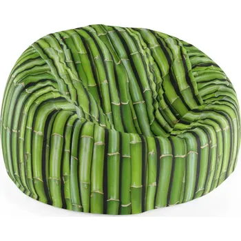 Sedací pytel Sablio Sedací vak Cocoon Bambus - 115 x 75 x 45 cm