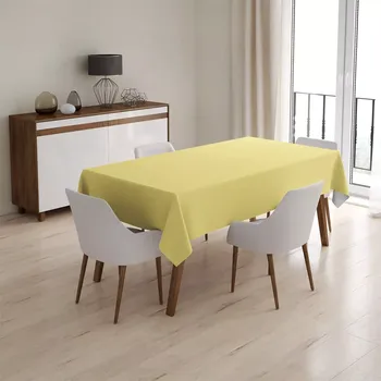 ubrus Sablio Ubrus Světle žlutá - 130x130 cm