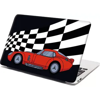 samolepka Sablio Samolepka na notebook Závodní auto - 29x20 cm