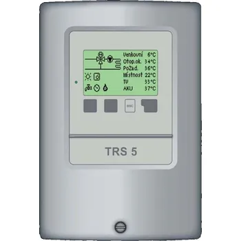 Elektroinstalační materiál Regulus Regulátor TRS5 pro 1 topný okruh - ekvitermní regulátor, 9057