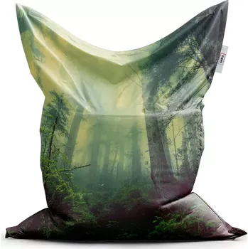 Sedací pytel Sablio Sedací vak Classic Temný les - 150x100 cm