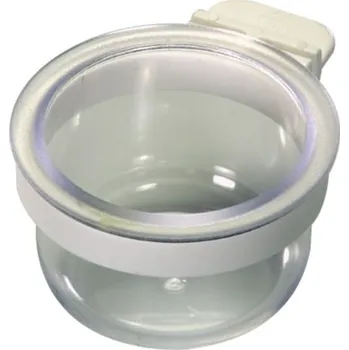 Nobby miska transparentní ptačí kulatá 4,5 x 3,5 cm