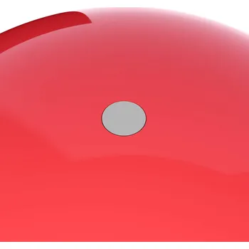 Lampička VERPAN LED stolní lampa na baterie WIRE, červená, výška 25 cm, IP44 chrom, červená LED 3 W celkem - Doprava zdarma