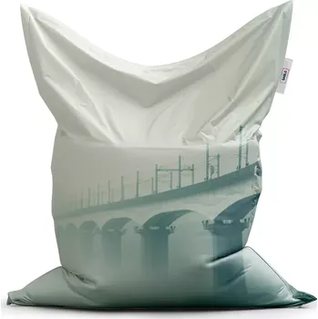 Sedací pytel Sablio Sedací vak Classic Železniční most - 150x100 cm