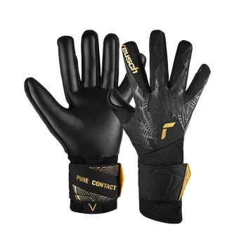 Míčový sport Reusch Pure Contact Infinity černá/zlatá UK 10,5