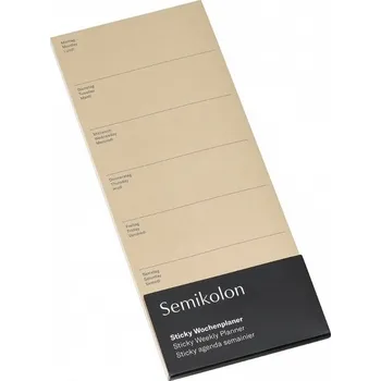 Blok Sticky Weekly Planner, fango