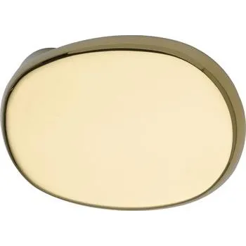 Dveřní kování MARCHESI zalomená dveřní oválná koule, 51 x 81 x 47,nerez mosazná leštěná