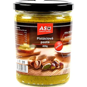 ASO - Zdravý život Pistáciová pasta 400 g