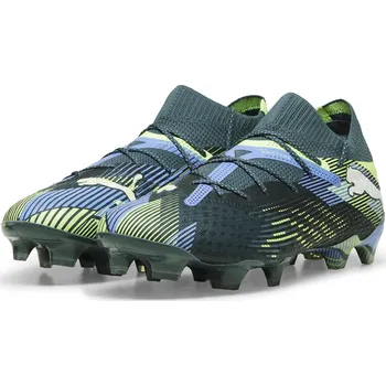 Kopačky Puma FUTURE 7 Ultimate FG/AG šedá/světle zelená/modrá EUR 40 1/2