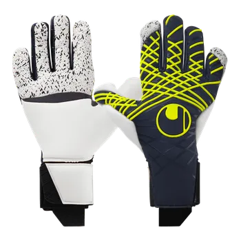 Brankářské rukavice Uhlsport Prediction Flex HN tmavě modrá/žlutá/bílá UK 8,5