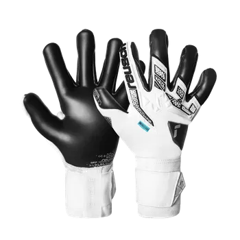 Brankářské rukavice Reusch Attrakt Freegel Gold X bílá/stříbrná/černá UK 10