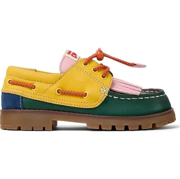 Dámské mokasíny Dětské kožené mokasíny Camper by Bobo Choses více barev, K800642 žlutá 11X, EUR 33