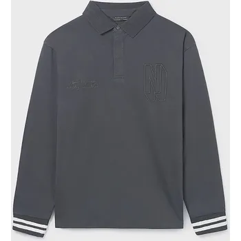 Chlapecké tričko Dětské tričko s dlouhým rukávem Mayoral černá barva, s aplikací, 7101 7101.7A.Junior.9BYA 99X, vel. 140