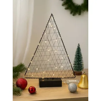 Vánoční dekorace Sinsay - Vánoční LED lampa - černá - 978FN-99X - 978FN-99X-ONE