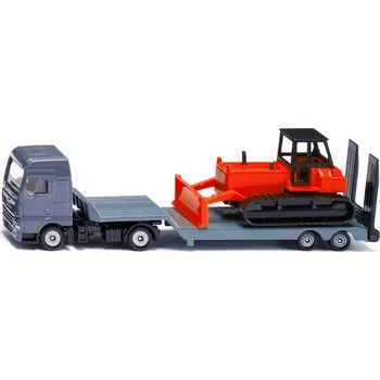 autíčko SIKU Super - dlouhý tahač s Buldozerem