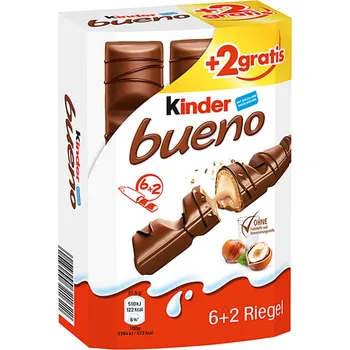 Čokoládová tyčinka Ferrero Kinder bueno 8 ks 172 g