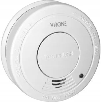 Hlásič požáru HLÁSIČ KOUŘE DETEKTOR POŽÁRU BEZDRÁTOVÝ ALARM 10 LET + Baterie