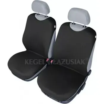 Potah sedadla Autopotahy triko černé do auta s bočními AIRBAGY 2 ks přední pro airbag