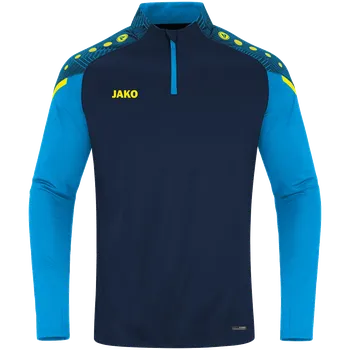 Pánská mikina JAKO Performance Zip Top tmavě modrá/světle modrá UK 152