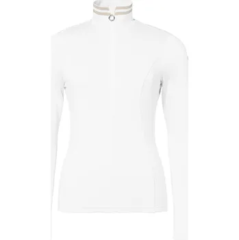 Cyklistické kalhoty Dámské triko Goldbergh Diane Ski Pully White