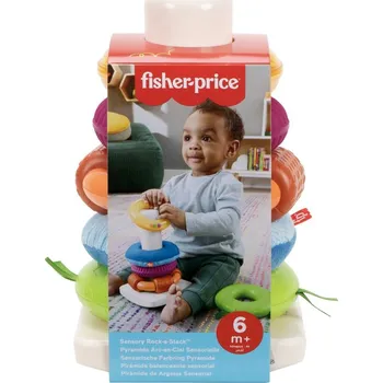 Hračka pro nejmenší Mattel Fisher-Price SKLÁDAČKA ROCK-A-STACK™
