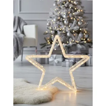 Vánoční dekorace Sinsay - Vánoční LED lampa - bílá - 664HJ-00X - 664HJ-00X-ONE