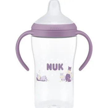 NUK Perfect Match lahvička na učení HIPPO 260 ml