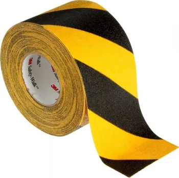 Výstražná páska SW613 25mmx18,3m Safety Walk protiskluzová lepící páska 3M černo-žlutý pruh, univerzální použití
