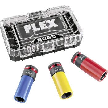 Gola sada FLEX IPS D17–21 1/2" Set – Sada rázových hlavic pro automobily 17, 19, 21 mm