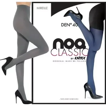 Dámské punčochy Dámské punčocháče Mireille NOQ 40 DEN - 2 (S) / šedá