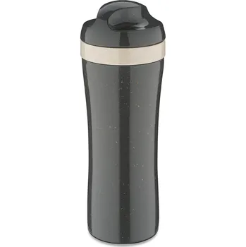 Svačinový box Koziol Láhev na vodu OASE, 425 ml, KOZIOL, antracitový