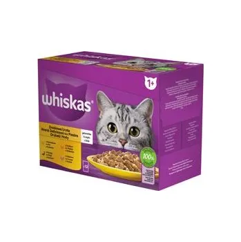 Krmivo pro kočku Whiskas kaps. Core drůbeží výběr v želé 12x85g