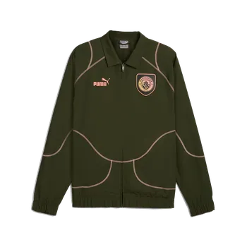 Pánská mikina Puma Manchester City FC ftblSTATEMENT tmavě zelená UK XL