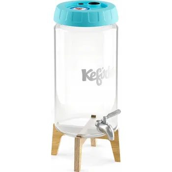 Obraz Kombucha fermenter se stojánkem a výčepem - 4 litrů Zelená